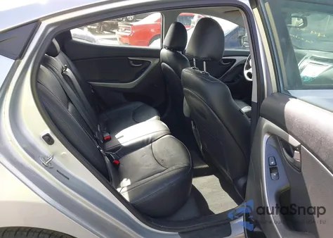 2013 Hyundai Elantra Limited z USA, uszkodzony, nr VIN 5NPDH4AE1DH267345